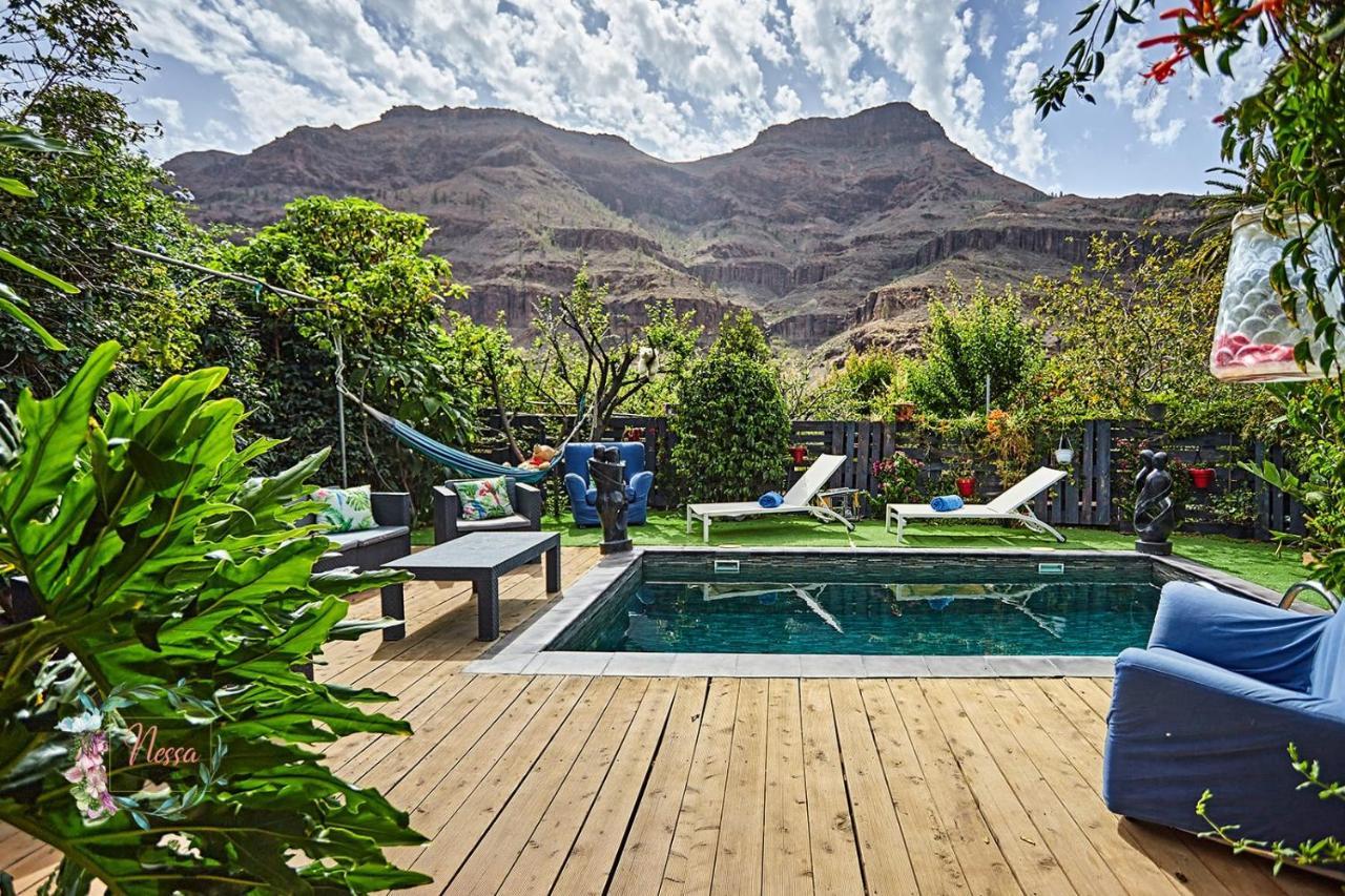 Finca Oasis Fataga Maspalomas  Exteriör bild