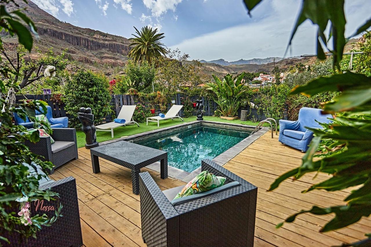 Finca Oasis Fataga Maspalomas  Exteriör bild